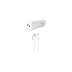 Ttec Speedcharger 2.1A Micro USB Beyaz Araç Şarj Aleti