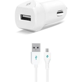 Ttec Speedcharger 2.1A Micro USB Beyaz Araç Şarj Aleti