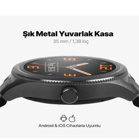 Ttec Tempus 35 mm Siyah Akıllı Saat