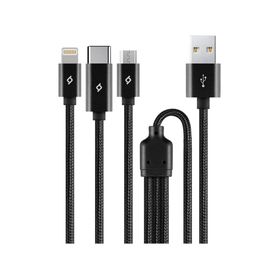 Ttec Trio Type-C Lightning Micro USB Kablosu