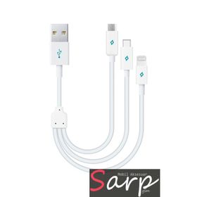 Ttec Trıo Type-C Lıghtnıng Mıcro Usb Şarj Kablosu