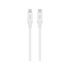 Ttec Type-C Lightning 150 cm Beyaz Hızlı Şarj Kablosu