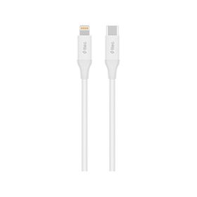 Ttec Type-C Lightning 150 cm Beyaz Hızlı Şarj Kablosu