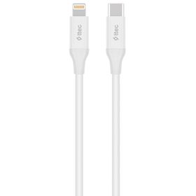 Ttec Type-C Lightning 150 cm Beyaz Hızlı Şarj Kablosu