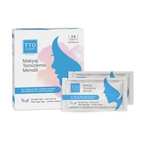 TTO Clinic 24 Adet Makyaj Temizleme Mendili