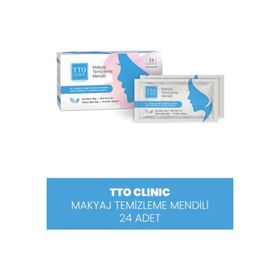 TTO Clinic 24 Adet Makyaj Temizleme Mendili