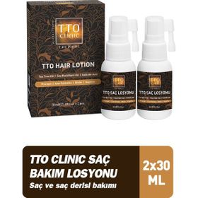 TTO Clinic 2x30 ml Saç Dökülme Karşıtı Losyon