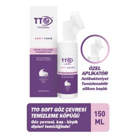 TTO Soft 150 ml Aplikatörlü Göz Çevresi Temizleme Köpüğü