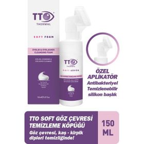 TTO Soft 150 ml Aplikatörlü Göz Çevresi Temizleme Köpüğü