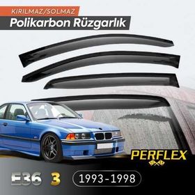 TTT Bmw E36 3 Serisi 1993-1998 V2 Mugen Cam Rüzgarlığı