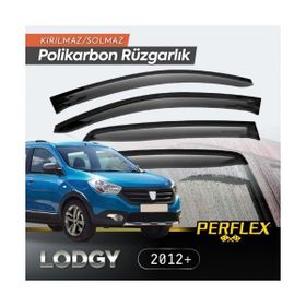 TTT Dacia Lodgy 2012+ V2 Düz Cam Rüzgarlığı