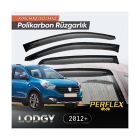TTT Dacia Lodgy 2012+ V2 Düz Cam Rüzgarlığı