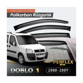 TTT Fiat Doblo 1 2000-2009 V2 Düz Cam Rüzgarlığı
