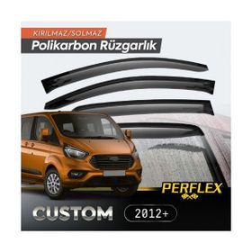 TTT Ford Custom 2012+ V2 Düz Cam Rüzgarlığı