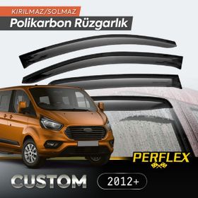 TTT Ford Custom 2012+ V2 Düz Cam Rüzgarlığı