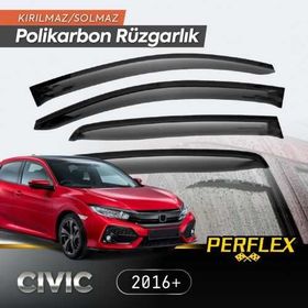 TTT Honda Civic 2016+ V2 Mugen Cam Rüzgarlığı