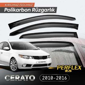 TTT Kia Cerato 2010-2016 V2 Cam Rüzgarlığı