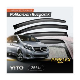 TTT Mercedes Vito 2004+ V2 Düz Cam Rüzgarlığı
