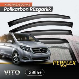 TTT Mercedes Vito 2004+ V2 Düz Cam Rüzgarlığı
