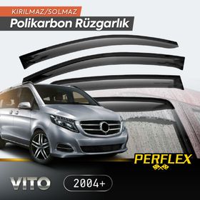 TTT Mercedes Vito 2004+ V2 Düz Cam Rüzgarlığı