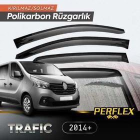 TTT Renault Trafic 2014+ V2 Düz Cam Rüzgarlığı