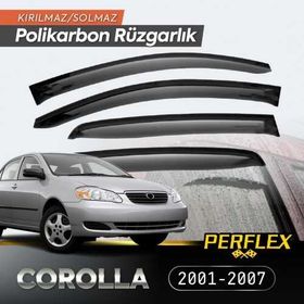 TTT Toyota Corolla 2001-2007 V2 Düz Cam Rüzgarlığı