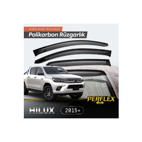 TTT Toyota Hilux 2015+ V2 Düz Cam Rüzgarlığı