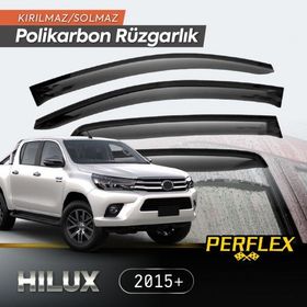 TTT Toyota Hilux 2015+ V2 Düz Cam Rüzgarlığı
