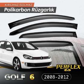 TTT VW Golf 6 2008-2012 V2 Düz Cam Rüzgarlığı