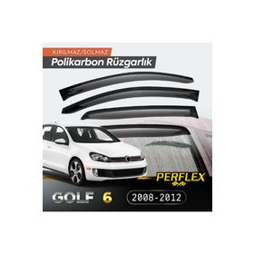 TTT VW Golf 6 2008-2012 V2 Düz Cam Rüzgarlığı