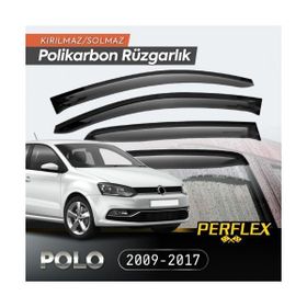 TTT VW Polo 2009-2017 V2 Düz Cam Rüzgarlığı