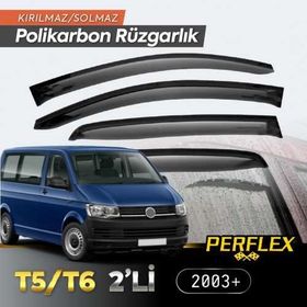 TTT VW T5/T6 2'li 2003+ V2 Mugen Cam Rüzgarlığı
