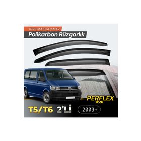 TTT VW T5/T6 2'li 2003+ V2 Mugen Cam Rüzgarlığı