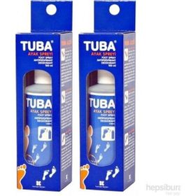 Tuba 2x100 ml Ayak Spreyi