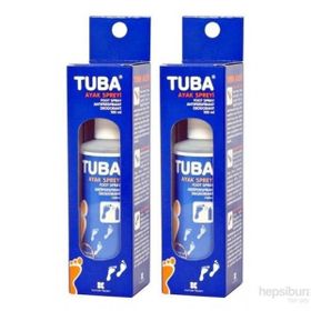 Tuba 2x100 ml Ayak Spreyi