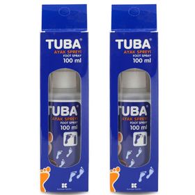 Tuba 2x100 ml Ayak Spreyi