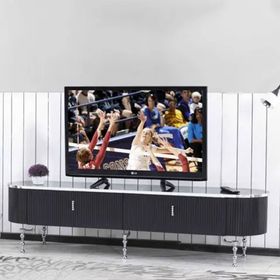 Tubihome Siyah Dekoratif Tv Ünitesi