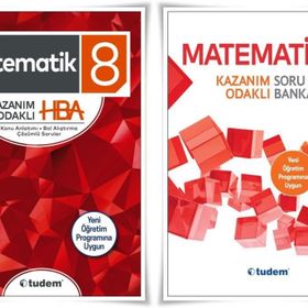 Tudem 8.Sınıf Matematik Kazanım Odaklı Soru Bankası - kollektif