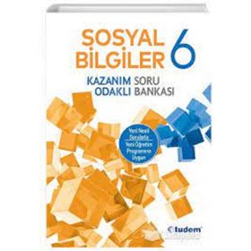 Tudem Eğitim 6. Sınıf Sosyal Bilgiler Kazanım Odaklı Soru Bankası