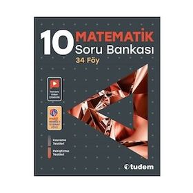 Tudem Eğitim Yayınları Matematik 10. Sınıf Soru Bankası