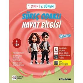 Tudem Yayınları 1. Sınıf 2. Dönem Süreç Odaklı Hayat Bilgisi