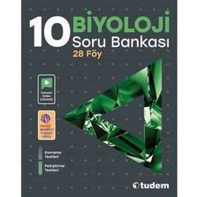 Tudem Yayınları 10. Sınıf Biyoloji Soru Bankası