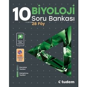 Tudem Yayınları 10. Sınıf Biyoloji Soru Bankası