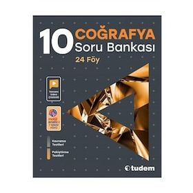 Tudem Yayınları 10.Sınıf Coğrafya Soru Bankası