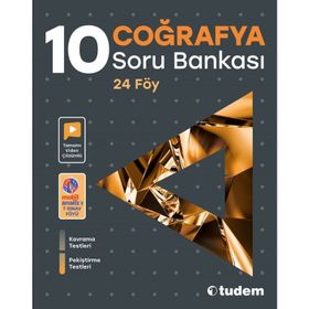 Tudem Yayınları 10.Sınıf Coğrafya Soru Bankası