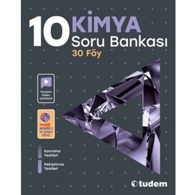Tudem Yayınları 10. Sınıf Kimya Soru Bankası