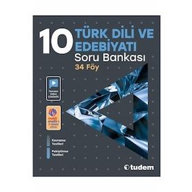 Tudem Yayınları 10.Sınıf Türk Dili ve Edebiyatı Soru Bankası