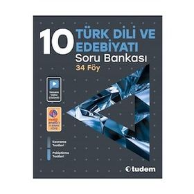 Tudem Yayınları 10.Sınıf Türk Dili ve Edebiyatı Soru Bankası