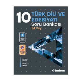 Tudem Yayınları 10.Sınıf Türk Dili ve Edebiyatı Soru Bankası