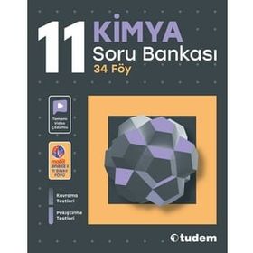 Tudem Yayınları 11. Sınıf 34 Föy Kimya Soru Bankası